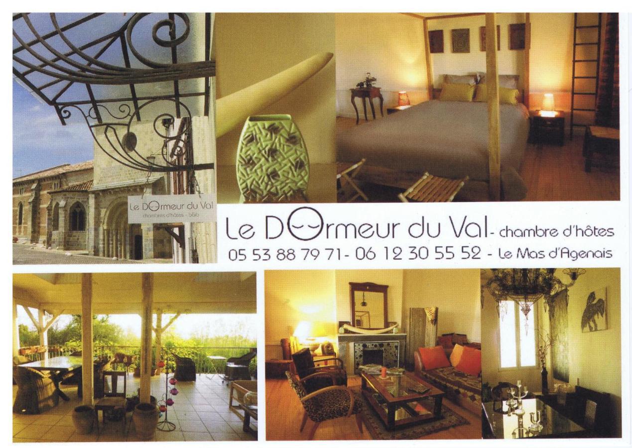 Le Dormeur Du Val Panzió Le Mas-dʼAgenais Kültér fotó